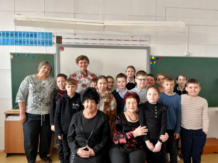 Встреча одношкольников.