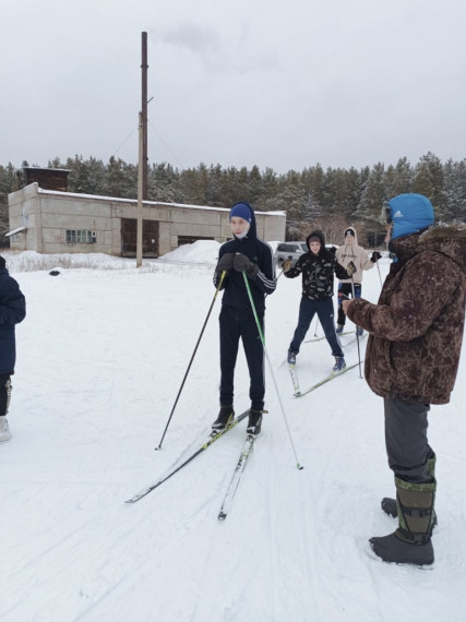 23 декабря прошли школьные соревнования «Открытие лыжного сезона».