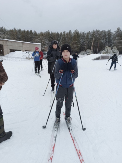 23 декабря прошли школьные соревнования «Открытие лыжного сезона».